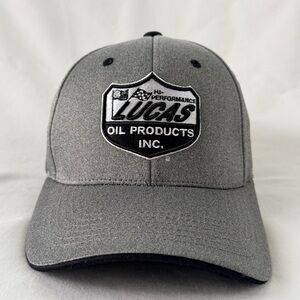 Official Lucas Oil Performance Patch Logo Men’s Baseball Cap Fitted S/M